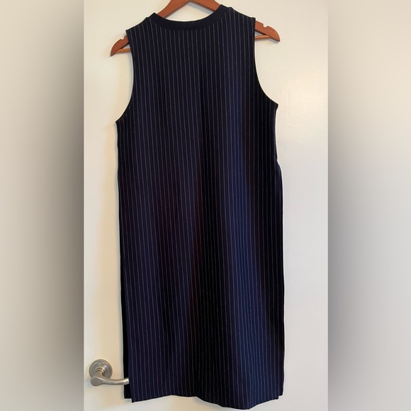 Forever 21 Y2K Navy Blue PinstripeTunic - Picture 6 of 7